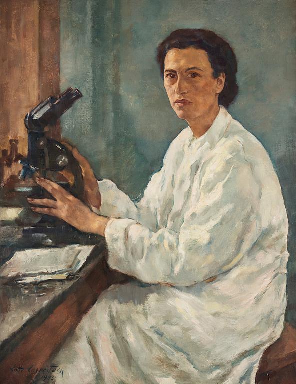 Lotte Laserstein, "Dr. med. Annie Spitz".