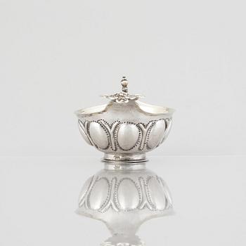 Kåsa, silver, möjligen Ferdinand Sehl d.ä. (1688-1731), Stockholm. Barock.