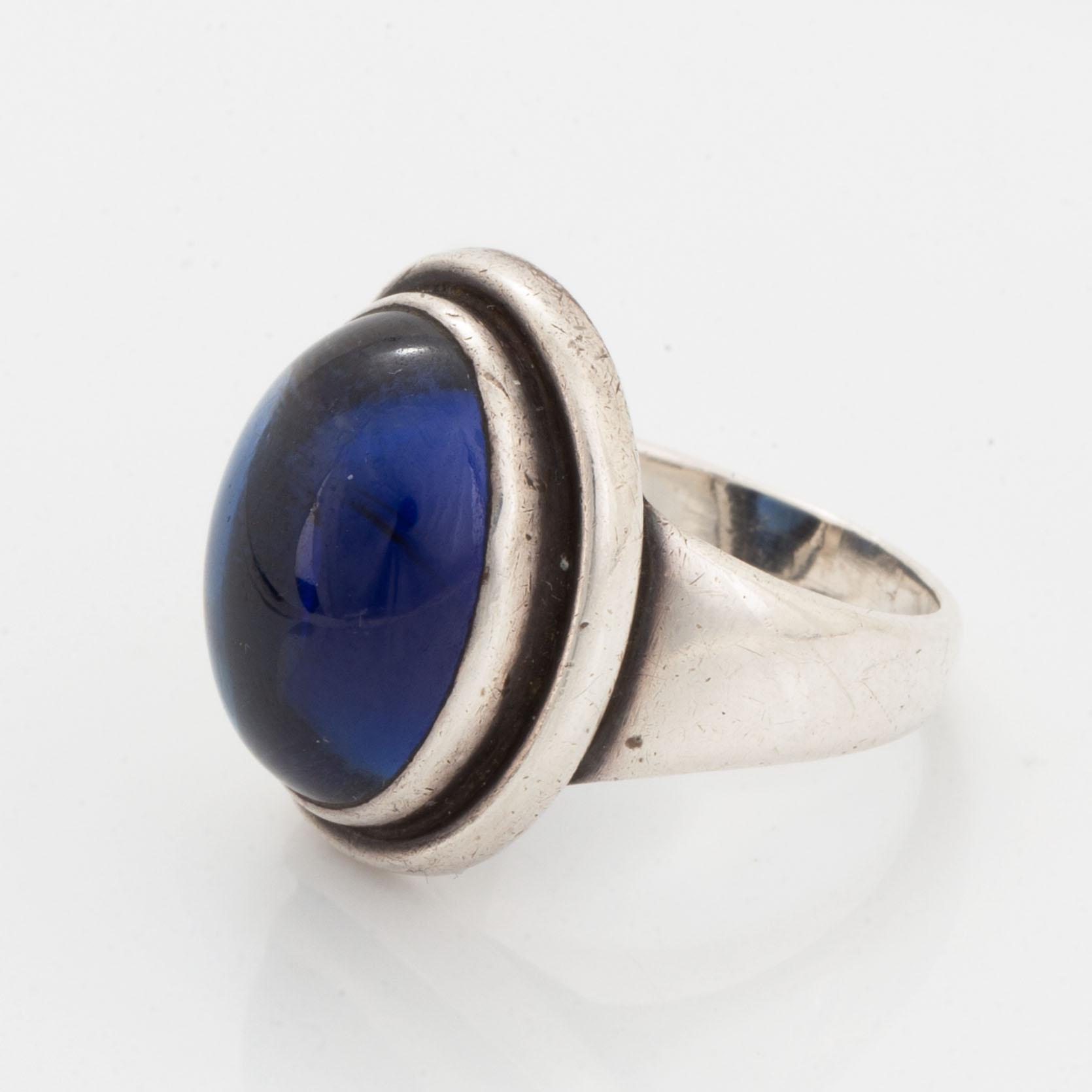 Georg Jensen, ring, sterling silver.