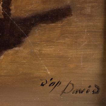 JACQUES LOUIS DAVID, copy after, oil on canvas.