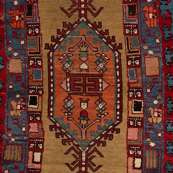 An antique Northwest Persian runner, c. 257 x 99 cm.