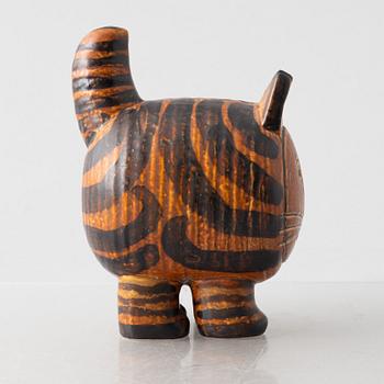 Lisa Larson, figurin, stengods, "Stora katten" ur serien "Jura", Gustavsberg.