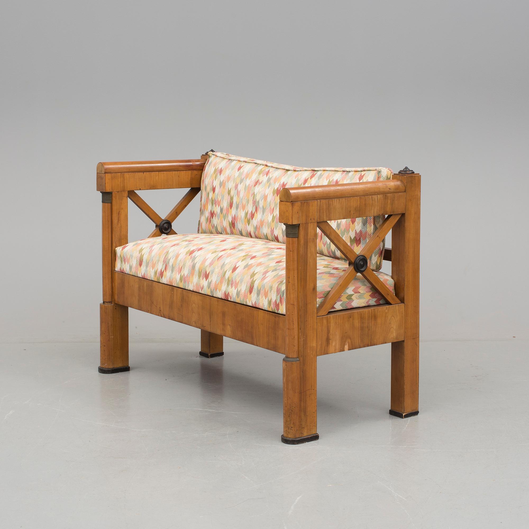 SOFFA, biedermeier, 1800-talets första hälft.