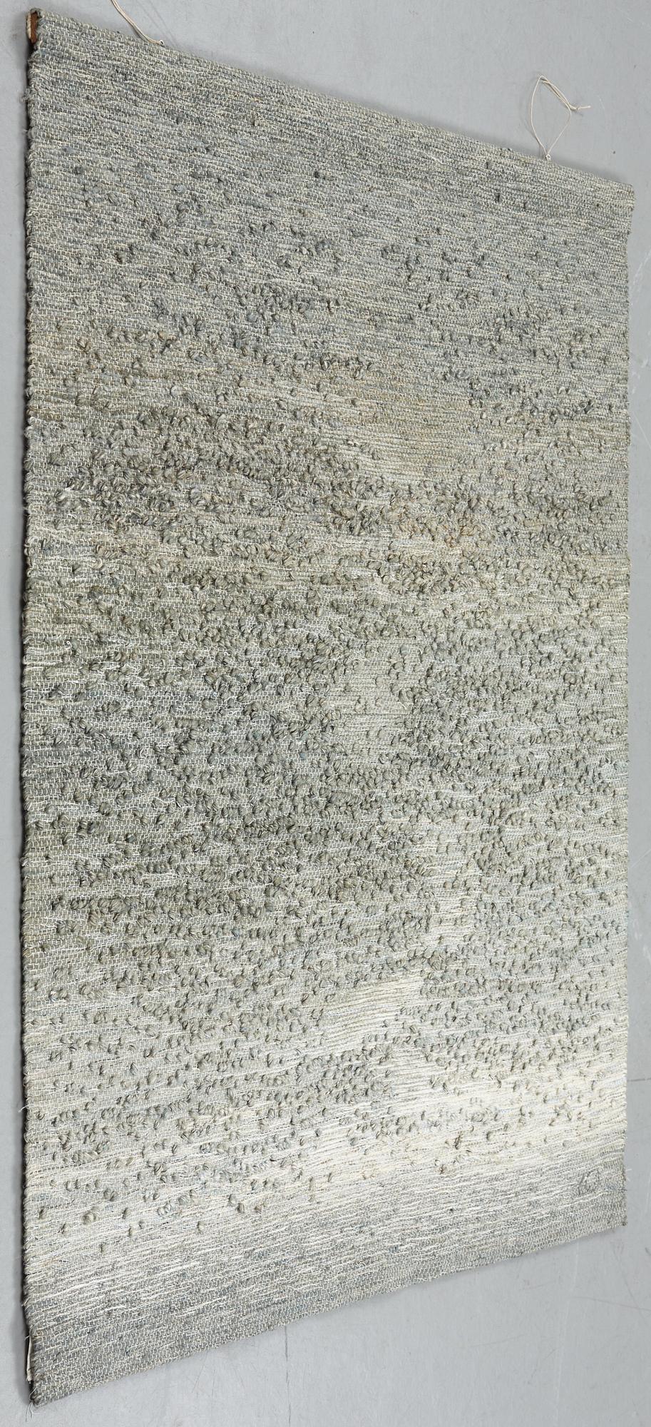 Elisabet Hasselberg-Olsson, a tapestry, "Myren", flat weave, ca 125-126 x 98-99 cm, signed EO, dated 2000 and 2001.