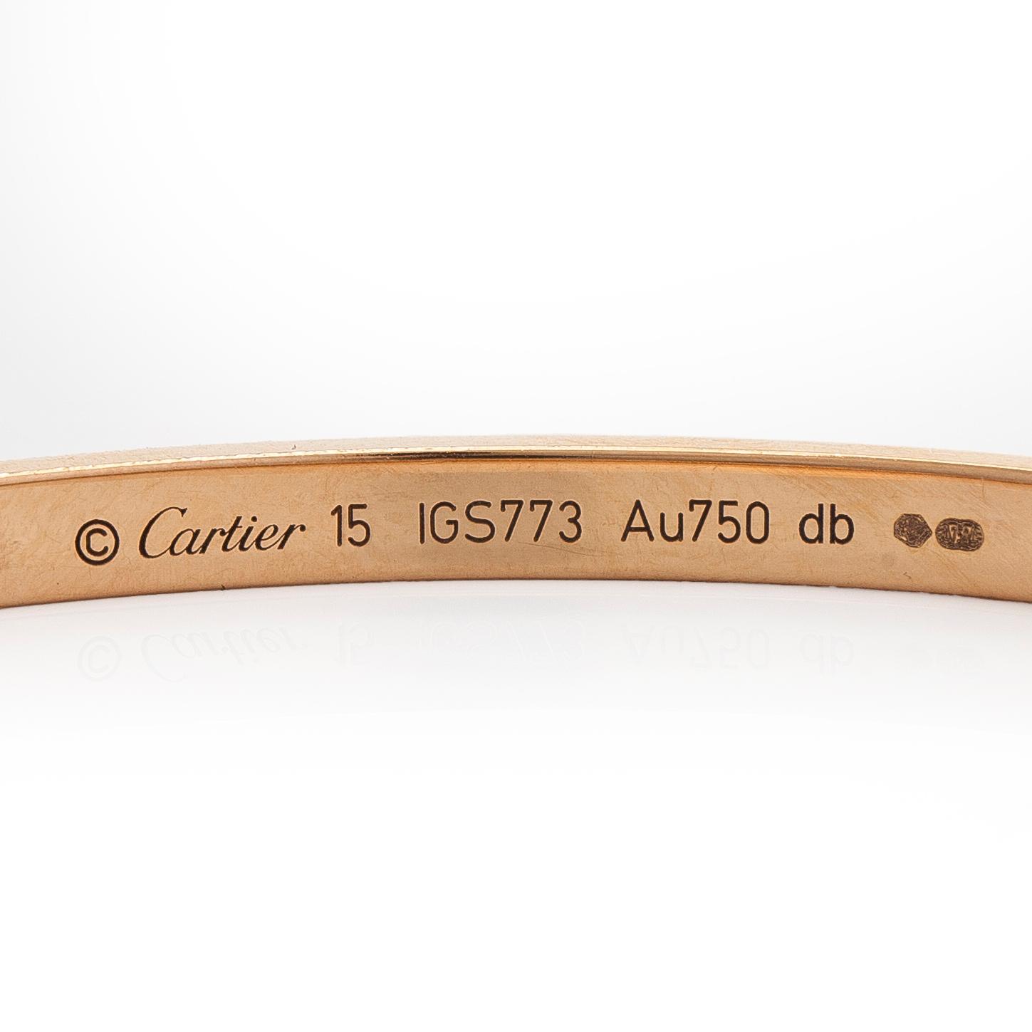 Cartier, armband "Love" 18K guld.