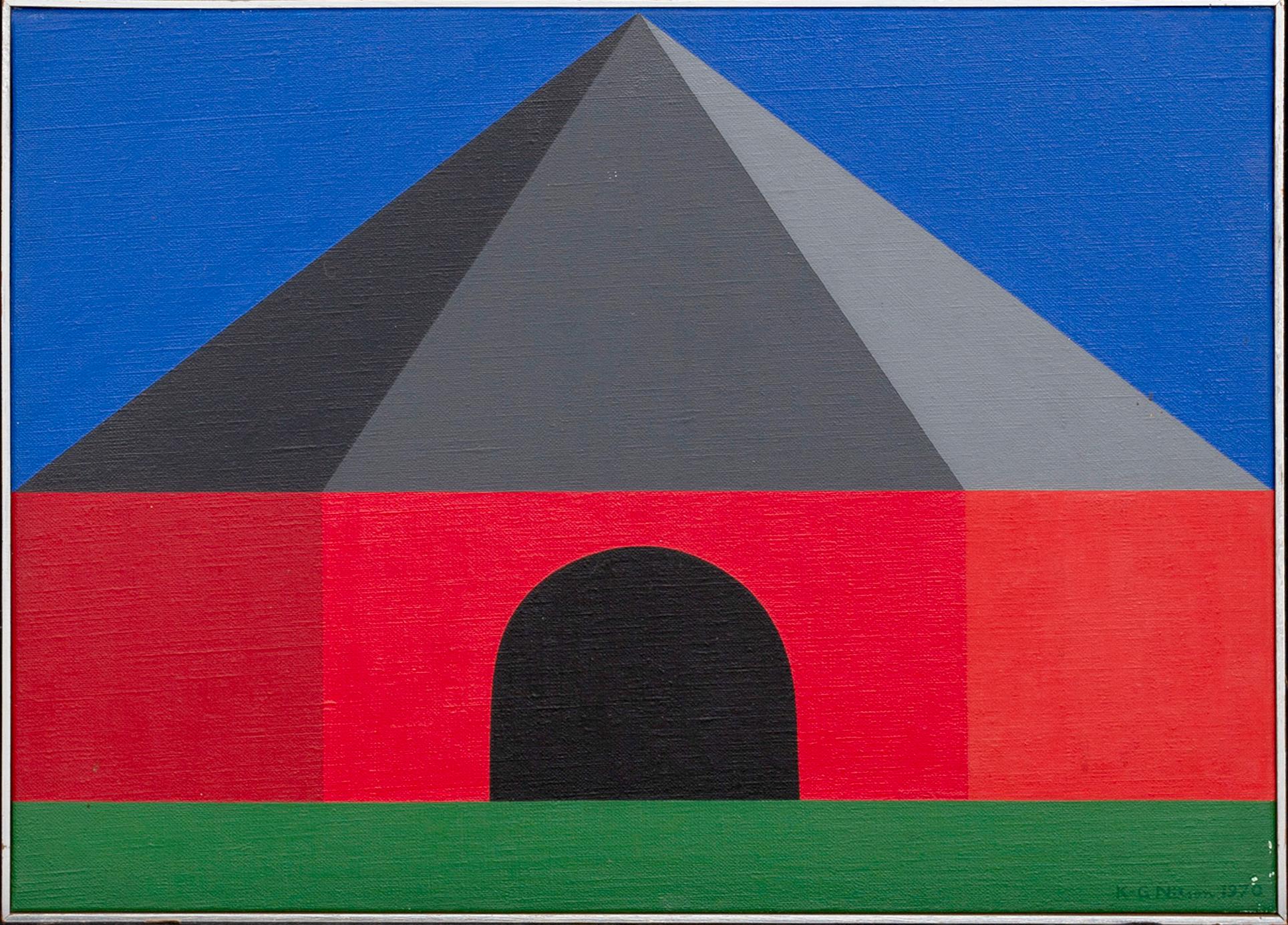 KG NILSON, oil on canvas signed and dated 1970.
