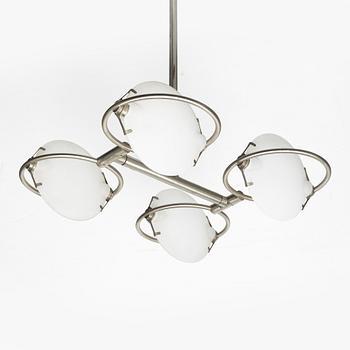 Fontana Arte, ceiling lamps, a pair, "Nobi".