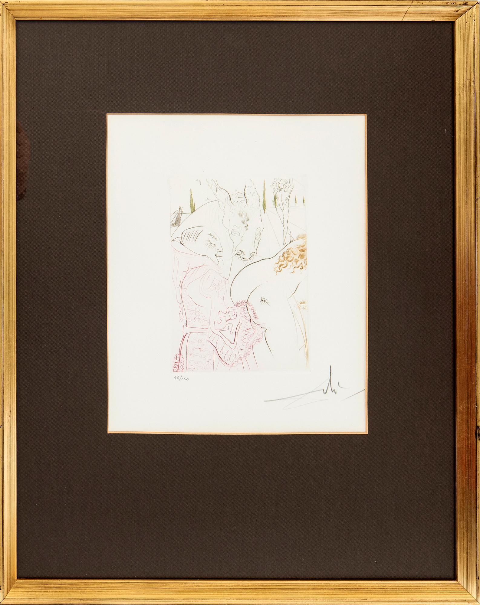 Salvador Dalí, "Le jument de compere Pierre" ur "Le Décameron".