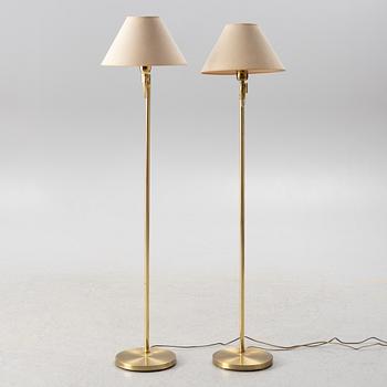 Golvlampor, ett par/snarlika, EWÅ, 1900-talets andra hälft.