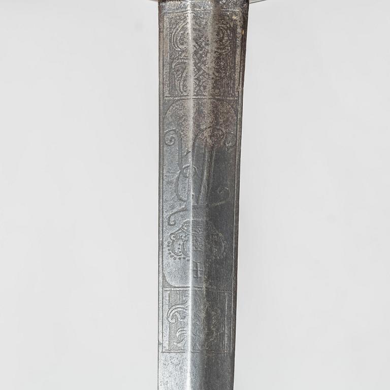 Värja, för officer, 1700-tal.