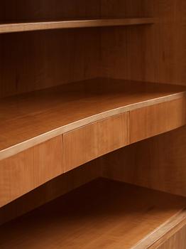 Carl Malmsten, a Swedish Modern cabinet on stand, a journeyman's masterpiece by Sven-Erik Fryklund, Sweden 1942.