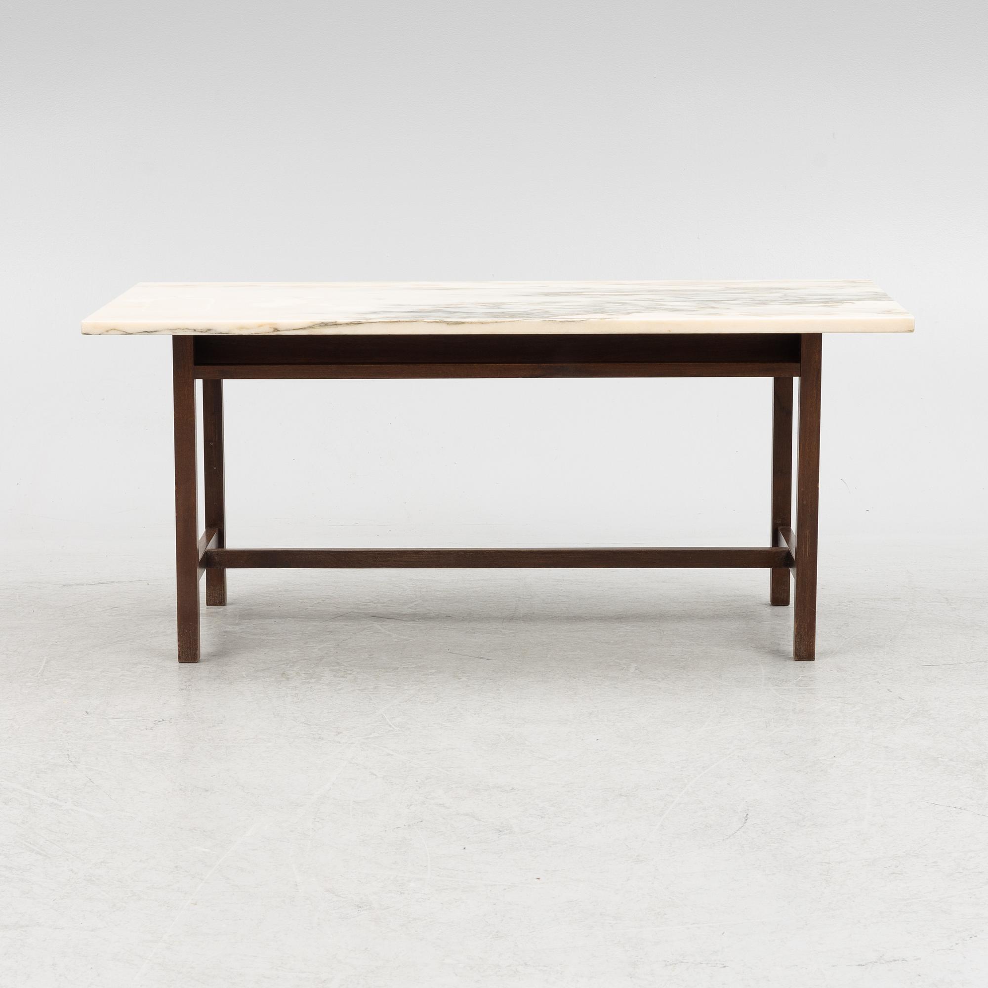 Josef Frank, a model 2125 coffee table, Firma Svenskt Tenn, Sweden, 1960's.