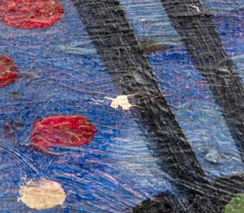 Jörgen Nash, olja på duk, signerad och daterad 1992.