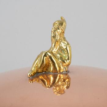 A copper glögg pot by Gustav Eriksson from around year 1900.