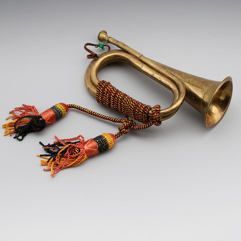 JAKTHORN, mässing, 1900-tal.