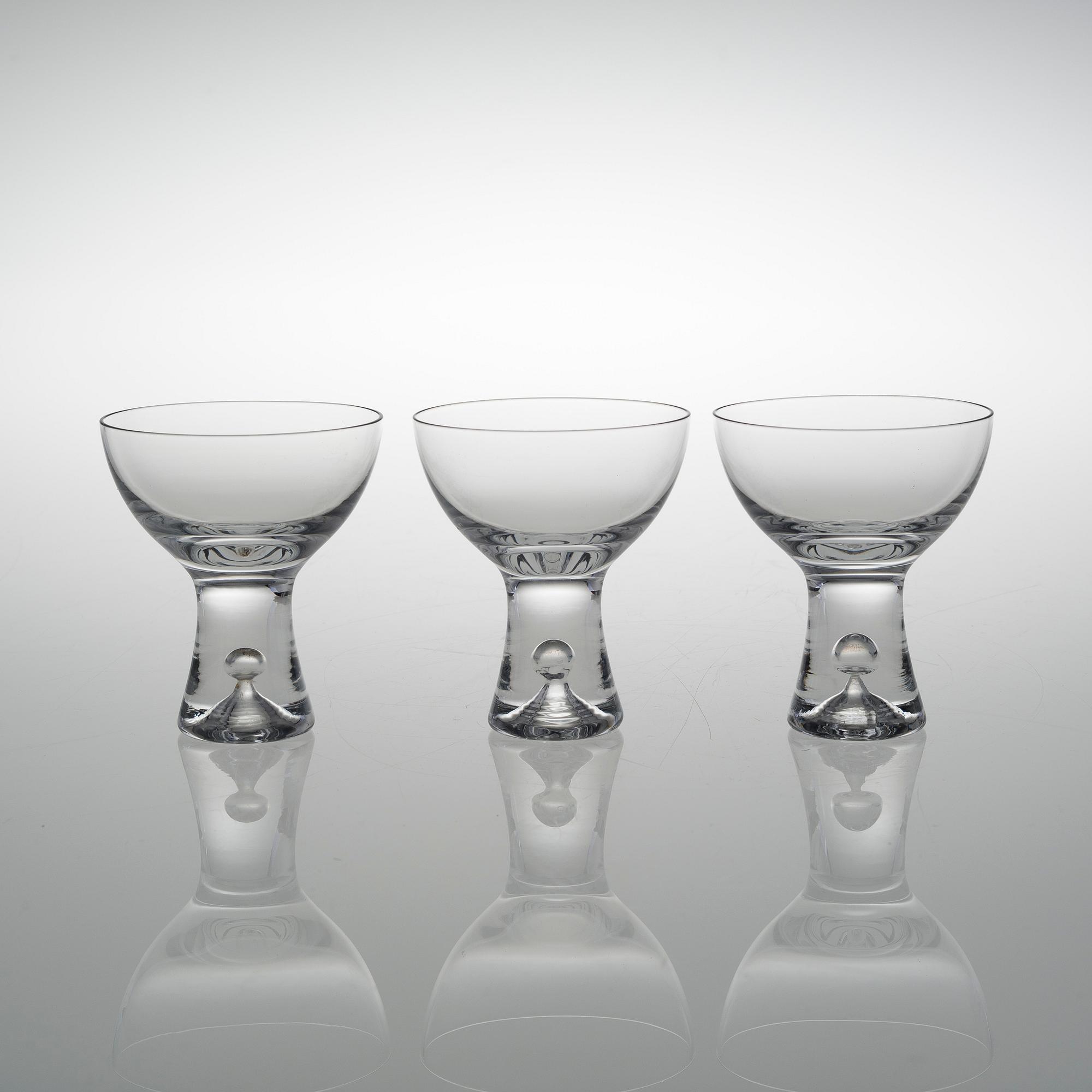 TAPIO WIRKKALA, LASISTO, 10 kpl, "Tapio", Iittala, 1900-luvun loppupuoli.