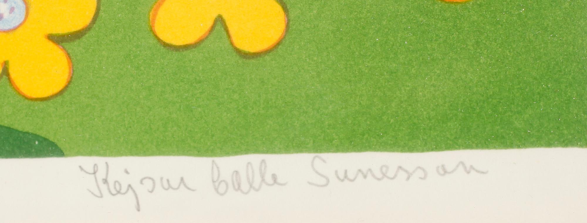 KEJSAR CALLE SUNESSON, färglitografi, signerad, numrerad 244/275.