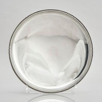 Helge Lindgren, a sterling silver bowl, Stockholm, Sweden 1952.