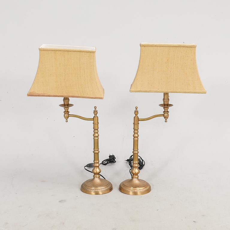 Laura Ashley, bordslampor 1 par,