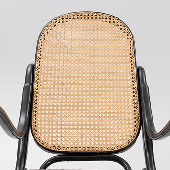 A rocking chair, possibly Thonet, early 20th century.