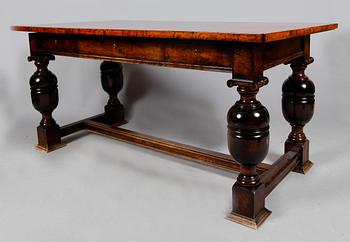 BIBLIOTEKSBORD, barockstil, 1900-tal.