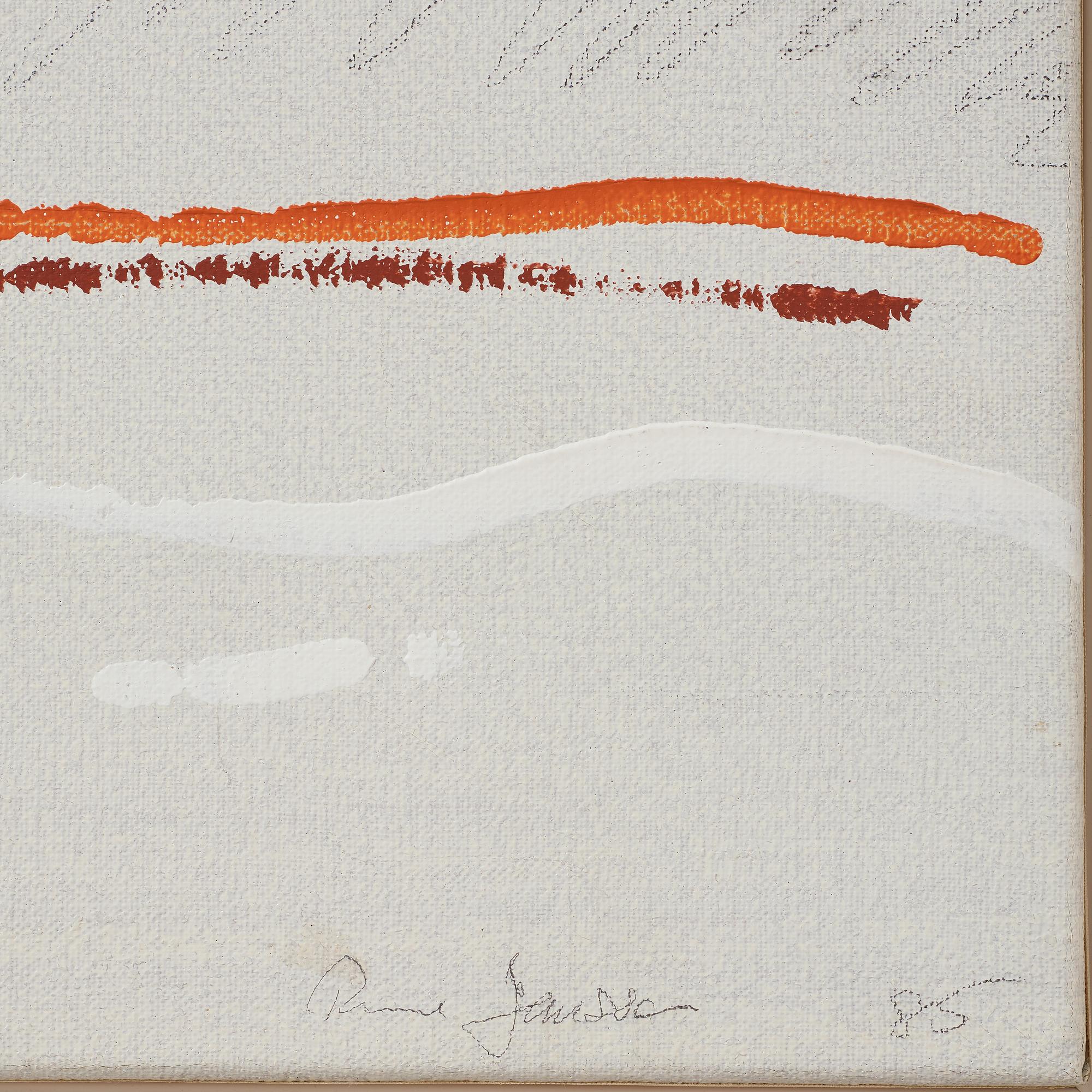 RUNE JANSSON, oil on canvas, signed and dated -85.