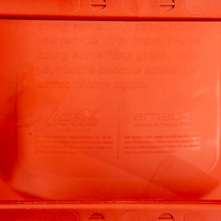 Stolar, 6 st, "111 Navy Chair", Emeco & Coca-Cola. USA 2000-tal.