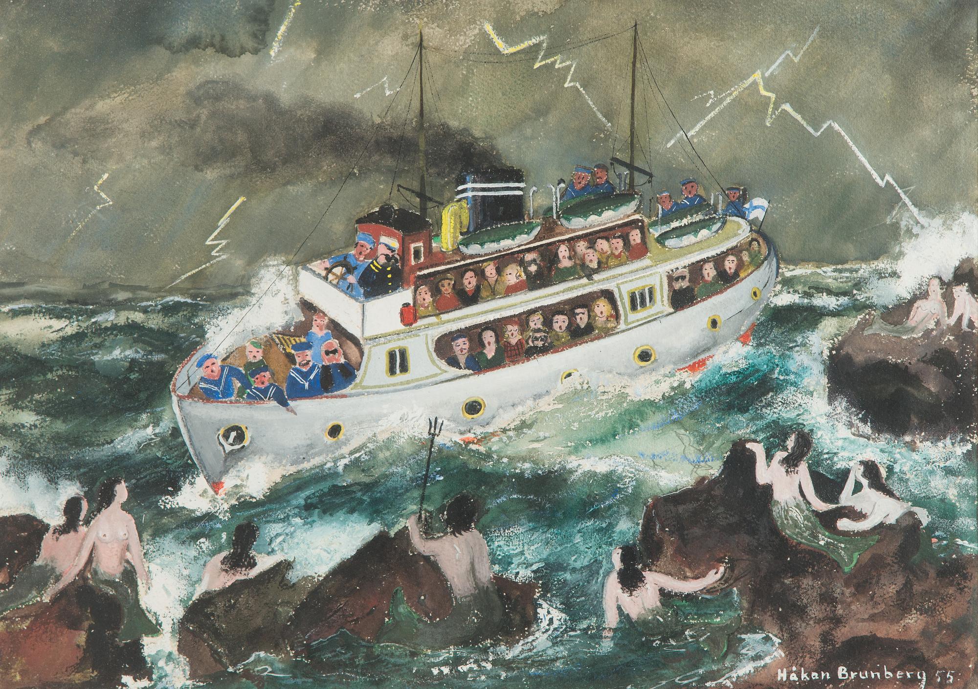 Håkan Brunberg, Ship in a Storm.