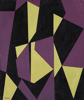 HARRY BOOSTRÖM, oil on panel, signed and dated -54.