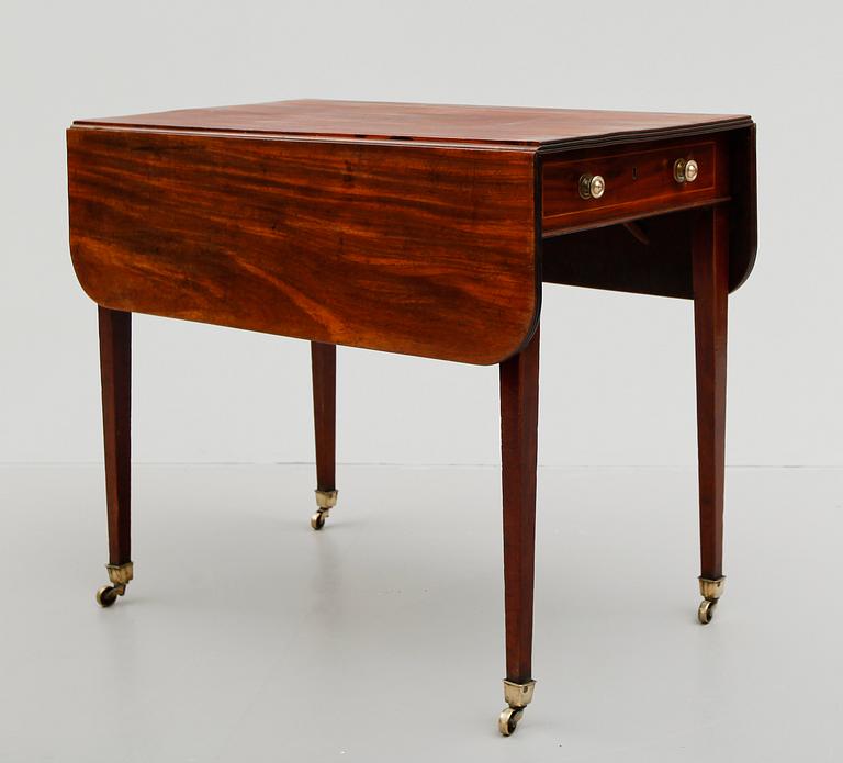 KLAFFBORD, sk pembroke table, England, 1800-/1900-tal.