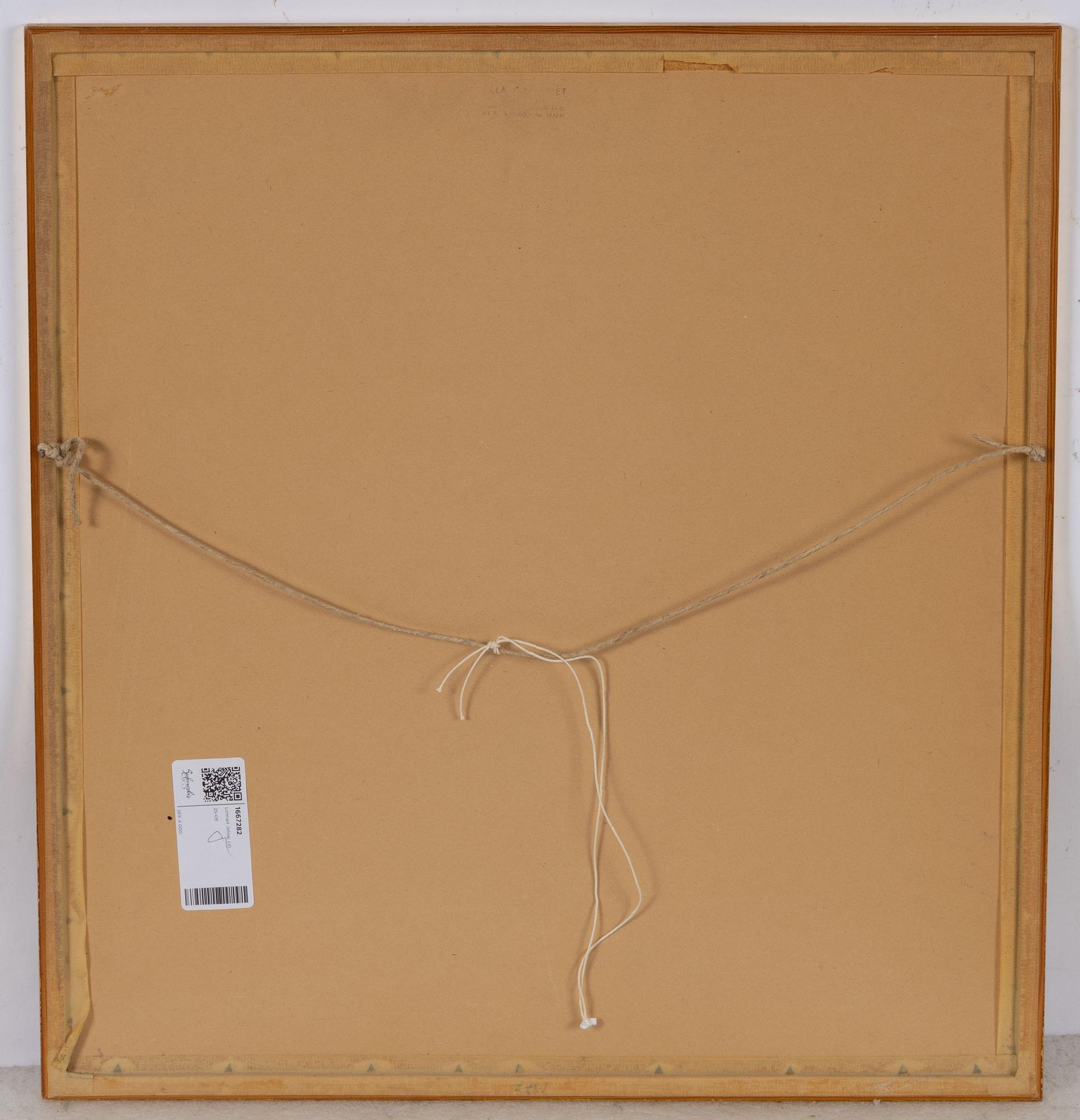 Lennart Jirlow, "Målaren och flickan".