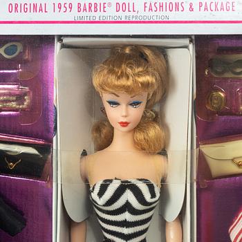Barbiedocka, 35th Anniversary Barbie Giftset Roman Holiday & Easter Parade Reproduction, Mattel, 1993.
