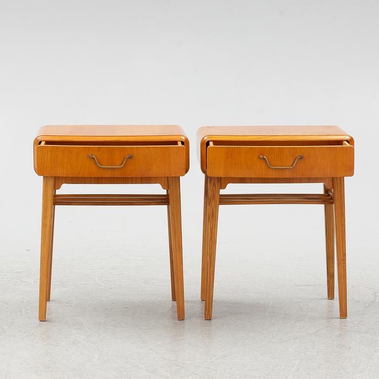 Axel Larsson, Sängbord, ett par, för Bodafors, 1900-talets mitt.