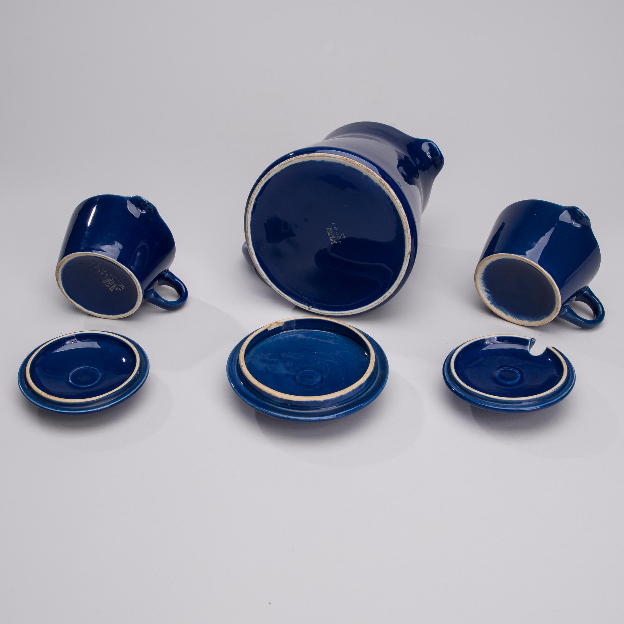 SERVISDELAR, 10 delar, "Kilta", Kaj Franck, Arabia, 1900-talets mitt.