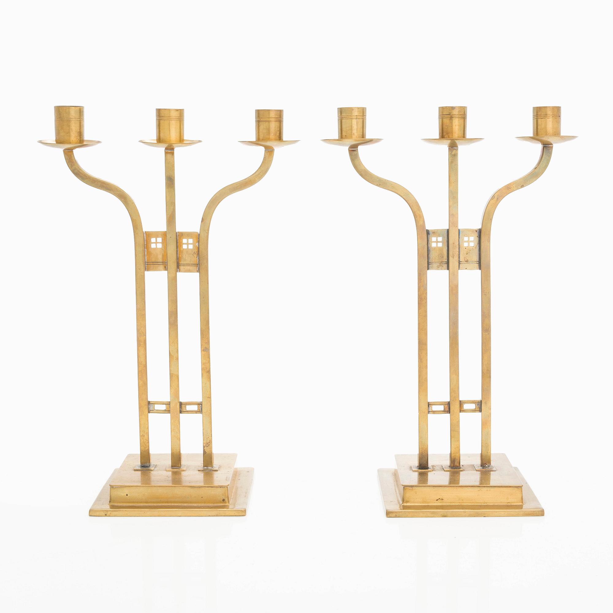 Kynttellikköpari, Jugend 1900-luvun alku.