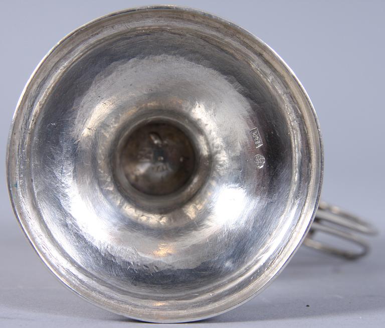 SENAPSKANNA, silver, Bengt Tellander, Jönköping, empire, 1825. 97 gram.