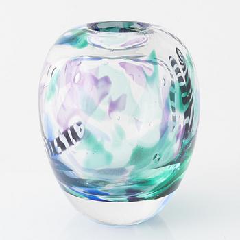 Bertil Vallien, a vase, Kosta Boda Atelier.