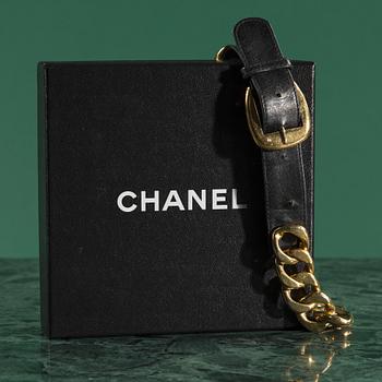 Belt by Chanel.