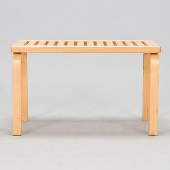 Alvar Aalto, bänk, modell 153B, Artek, 1900-talets slut.