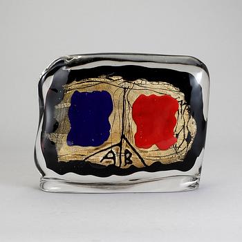 JAMES COIGNARD, glasskulptur, signerad, numrerad 3/30.