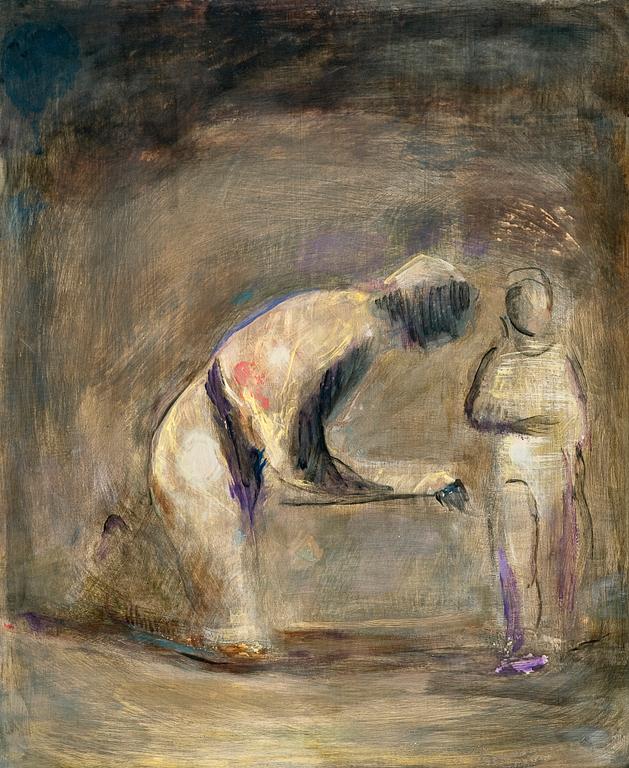 Daniel Enckell, AN ADULT AND A CHILD.