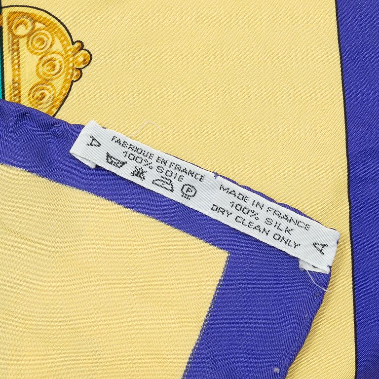 Hermès, scarf, "Parure de sables".