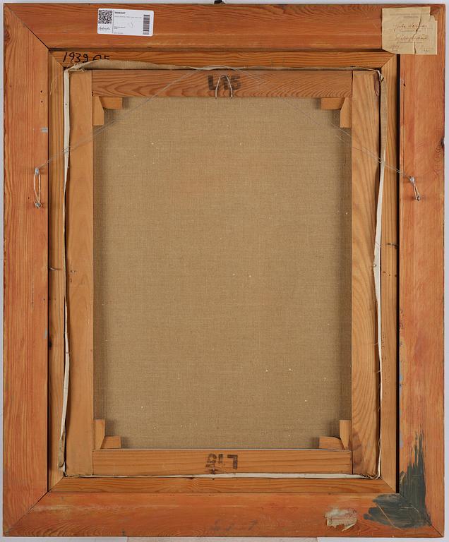 Gösta Werner, Självporträtt.