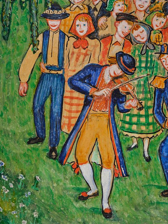 Nils von Dardel, ”Midsommar”.