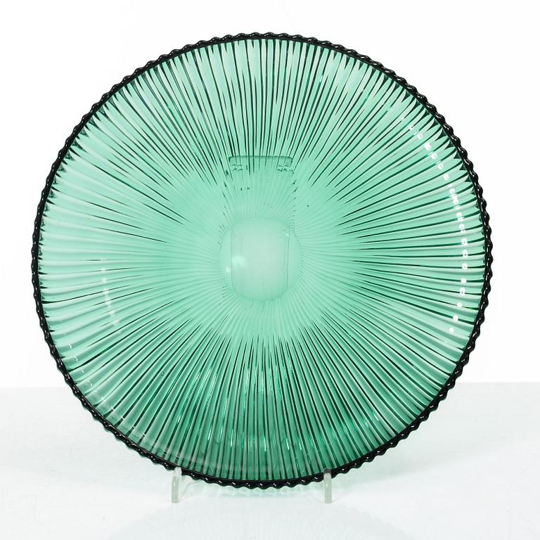 Arthur Percy, a 'Swedish Modern' glass service, "Reffla", Gullaskruf, the model designed in 1952 (110 pieces).