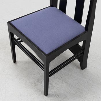 Charles Rennie Mackintosh, an 'Argyle' chair, Cassina.