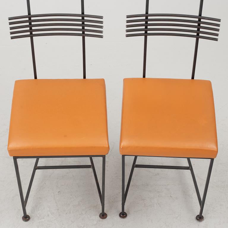 Göran Olsson, chairs, 8, Olsson & Dåm, late 20th century.