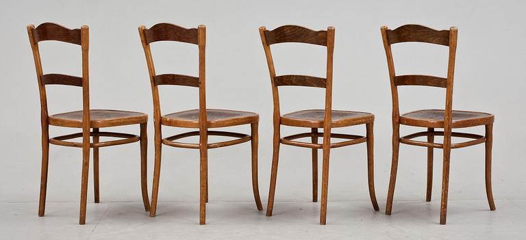 STOLAR, 4st, Thonet, 1900-talets första hälft.