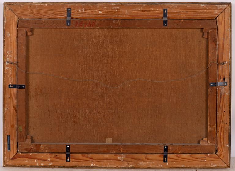 Ehrnfried Wahlqvist, Stockholm's approach to Gamla Stan.