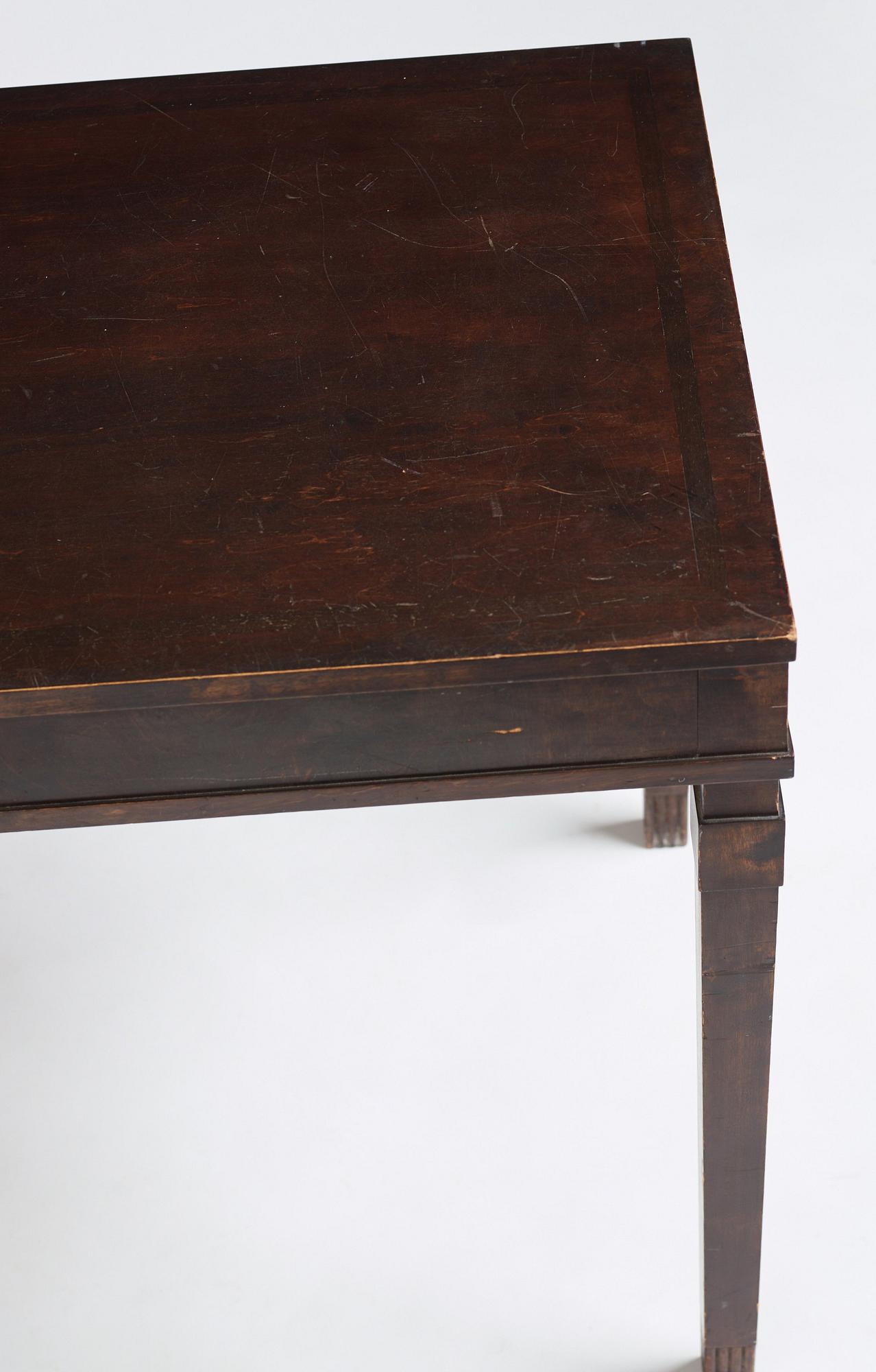 Carl Malmsten, tillskrivet, skrivbord, Svenska Möbelfabrikerna Bodafors, ca 1925, Swedish Grace, arkitekt Ivar Tengboms eget exemplar.